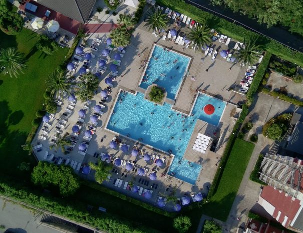 Piscina dell'Eurolido dall'alto